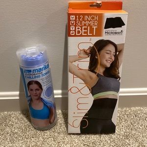 Waist trimmer & cooling towel